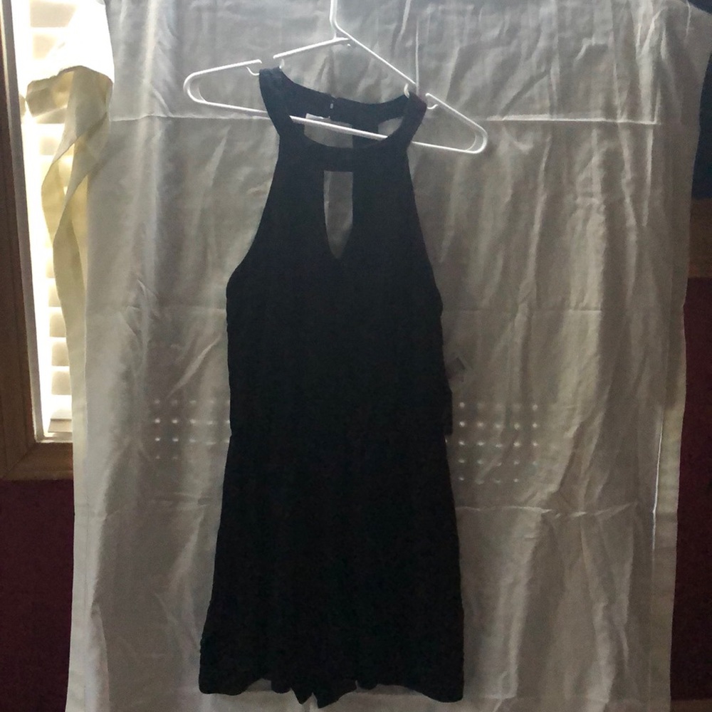 New Black Romper